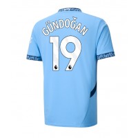 Manchester City Ilkay Gundogan #19 Replica Home Shirt 2024-25 Short Sleeve